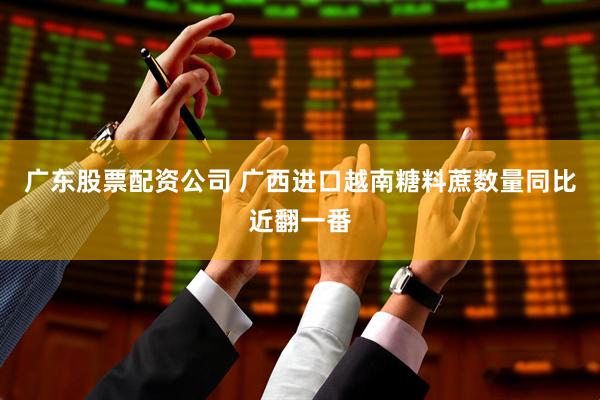 广东股票配资公司 广西进口越南糖料蔗数量同比近翻一番